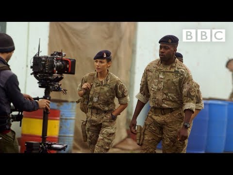 Set Tour of Our Girl with Michelle Keegan | Behind The Scenes | BBC Trailers