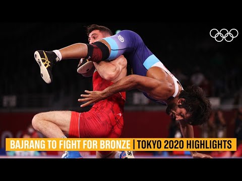 Bajrang loses semi-final, to fight for bronze | #Tokyo2020 Highlights