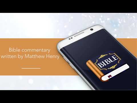Matthew Henry Commentary Video