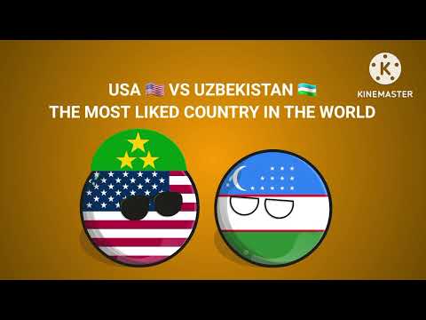 USA 🇺🇲 VS Uzbekistan 🇺🇿 the Most Liked Country in the World
