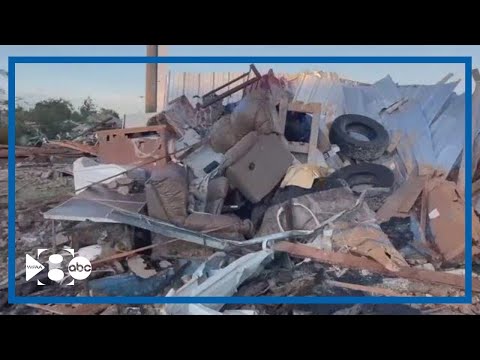 Tornado devastates Texas Panhandle town, killing 3 and injuring dozens