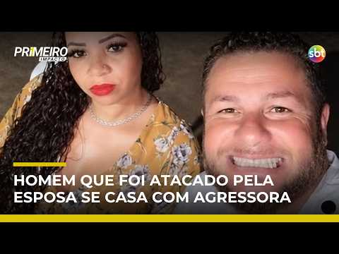 Homem que teve pênis amputado pela mulher se casa novamente com a agressora | #PrimeiroImpacto