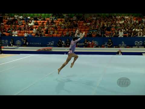 SOARES Julia (BRA) - 2019 Artistic Junior Worlds, Gyor (HUN) - Qualifications Floor Exercise