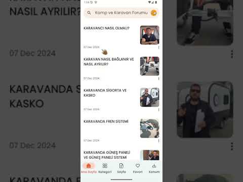 Kamp ve Karavan Dünyası