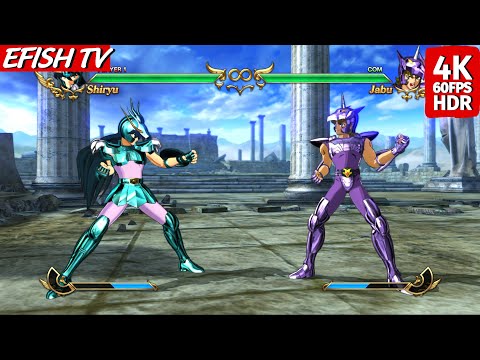 Dragon Shiryu vs Unicorn Jabu (Hardest AI) - Saint Seiya: Soldiers' Soul | PS5 4K 60FPS