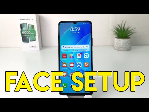 Huawei Nova Y70: How to Setup Face Unlock