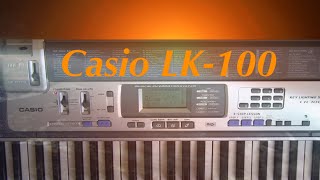 Video thumbnail for Casio LK-100 lighted keyboard by Synthesizer Attic Chris Maeder