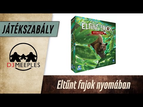 JÁTÉKSZABÁLY: ELTŰNT FAJOK NYOMÁBAN - d3meeples