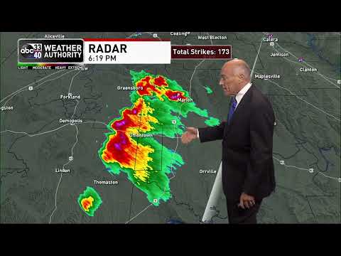 ABC 33/40 evening weather update - Wednesday, June 15