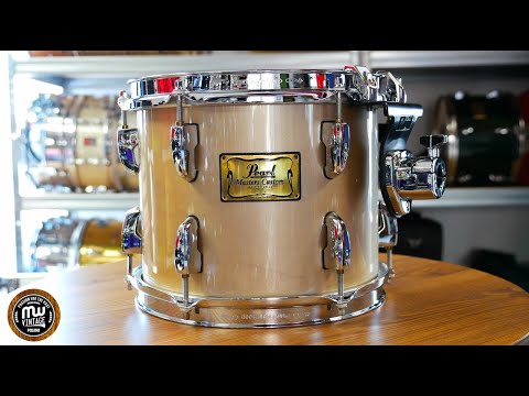 Pearl Masters Custom MMX Tom 10" x 8" Platinum Mist EXC image 18