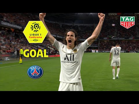 Goal Edinson CAVANI (36') / Stade Rennais FC - Paris Saint-Germain (2-1) (SRFC-PARIS) / 2019-20