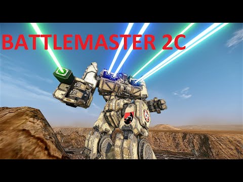 Last time before today's patch. Battlemaster 2C. MechWarrior Online (MWO).