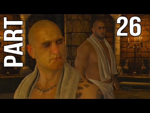 The Witcher 3 Walkthrough Part 26 Gameplay - Bathhouse Raid