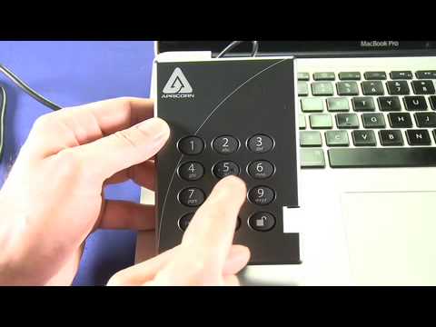 Apricorn Aegis Padlock A25-3PL256-1000 – kietasis diskas – 1 TB – USB 3.0 video