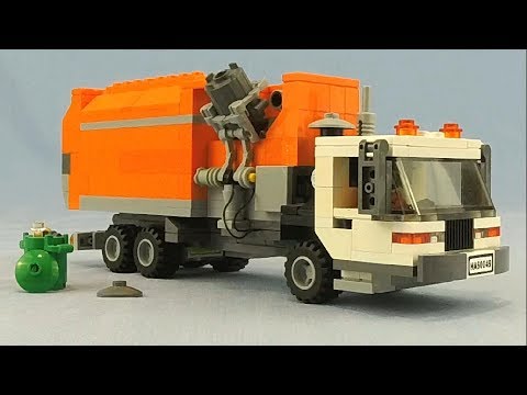 Lego Technic Front Loader Compactor Truck Mrtekneex Video