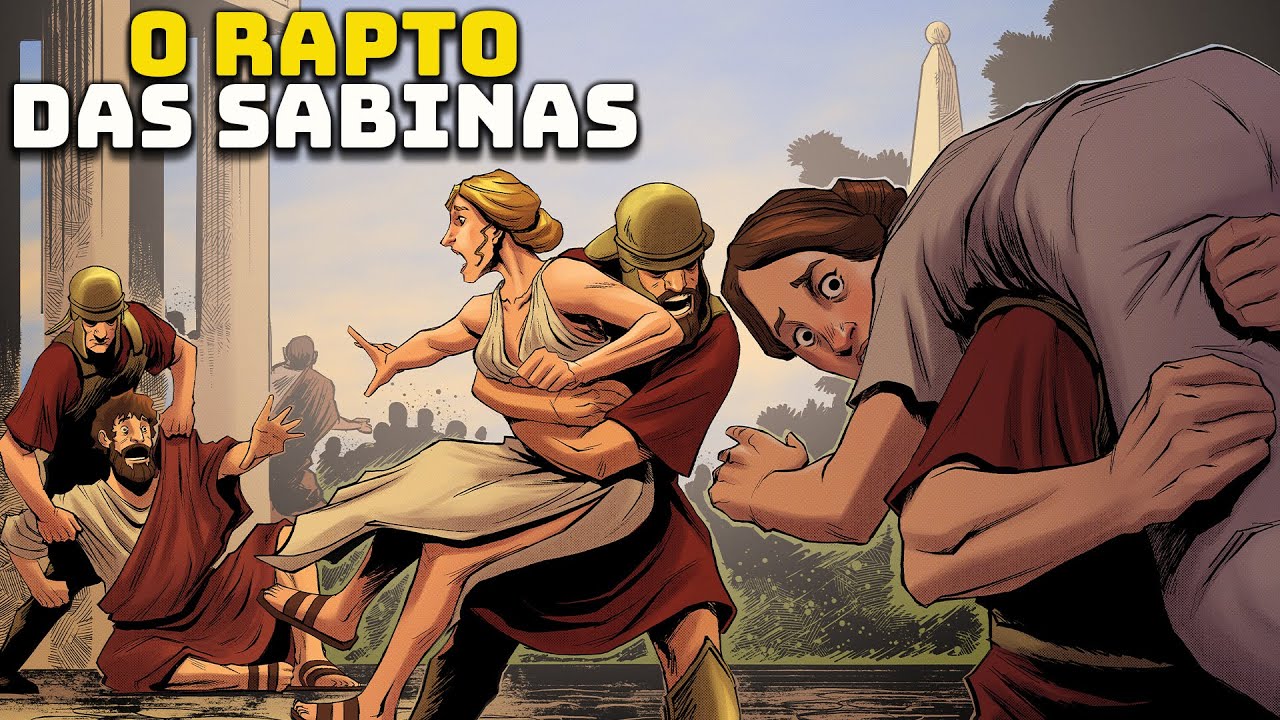 Quando os Romanos Raptaram as Mulheres Sabinas - Mitologia Romana