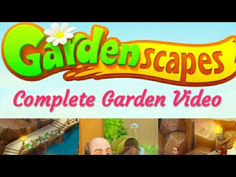 All Garden Complete🌻 Gardenscapes All Garden Complete