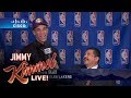 Jimmy Kimmel Talks to LA Lakers #2 NBA Draft Pick Lonzo Ball