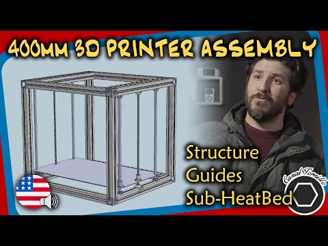 LARGE FORMAT 3D Printer Construction