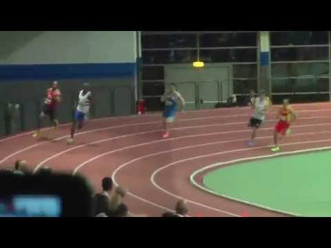 2014 WMA World Indoor - Budapest - Semifinal 2 400  M45 - 29/03/2014