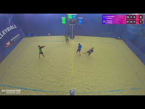 14:35 A. Matvieiev / Y. Sulyma - I. Datsiuk / S. Zalizko 11.02.2023 | Winners Beach Volleyball