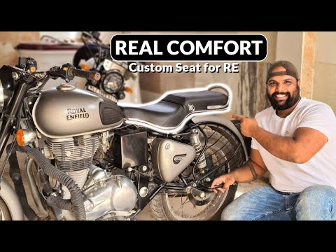 Custom Seat For All Royal Enfield Classic & Bullet | Comfort Modification