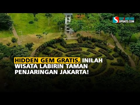 Hidden Gem Gratis, Inilah Wisata Labirin Taman Penjaringan Jakarta!