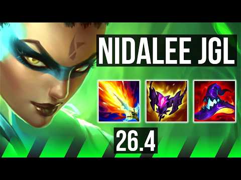 NIDALEE vs DR. MUNDO (JGL) | 52K damage | EUW Master | 26.4