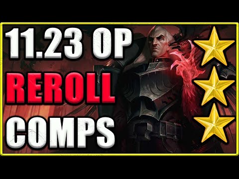 Top 5 Best REROLL Comps 11.23 in TFT Set 6