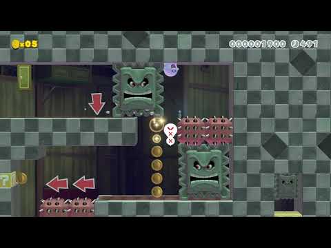 Party At Boo's Mansion by WideHard7 🍄 Super Mario Maker 2 ✹Switch✹ #azw