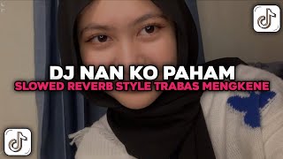 Download lagu DJ NAN KO PAHAM SLOWED REVERB - BY MASPIN RMX MENGKENE VIRAL TIKTOK TERBARU 2025 mp3