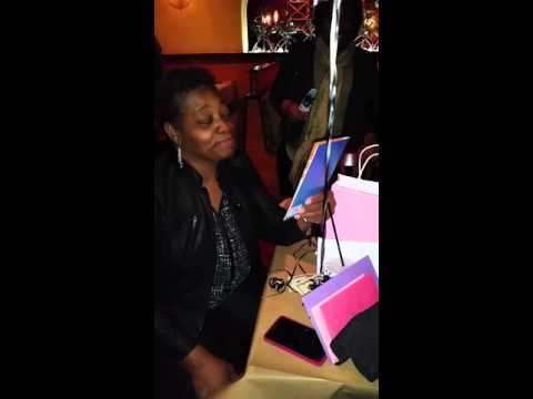 Cynthia Zeigler's funny birthday card reading!