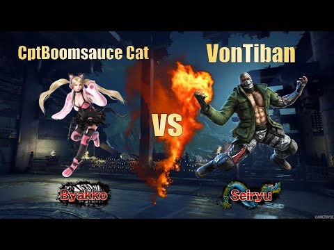 CptBoomsauce Cat (Lucky Chloe) vs VonTiban (Bryan) - Tekken 7 Ranked Season 4
