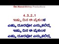 Ishtu Dina Ee Vaikunta Karaoke With Lyrics Kannada VIDYABHUSHANA Kannada JanapadageeteSongs
