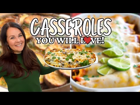 3 MUST-TRY CASSEROLES!! | DELICIOUS Casseroles without canned soup