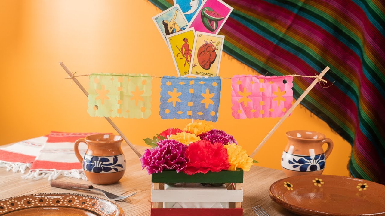 Centro de Mesa Mexicano