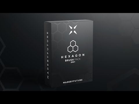 Brush Hexagon pack 2021 free download – Madebyfuture
