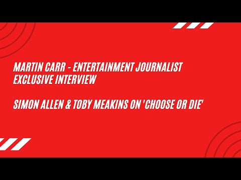 Thumbnail of the video: Interview - Simon Allen & Toby Meakins talk about 'Choose or Die'
