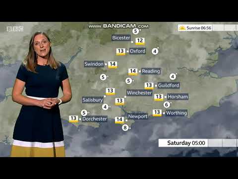 Sarah Farmer BBC One South Today weather September 24th 2021 HD