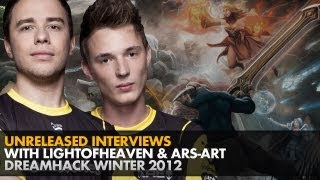 Unreleased interview with LighTofHeaveN and ARS-ART @ DreamHack Winter 2012