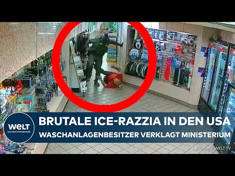 USA: Senior verklagt US-Behörde - 50-Millionen-Dollar-Klage nach ICE-Einsatz bei Autowaschanlage
