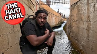 HAITI Canal At Dominacan Border