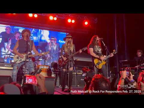 Phil X with Richie Sambora and Orianthi Livin'On A Prayer Rock For Responders 2025