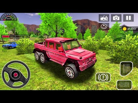 6x6 Jeep Offroad Truck Driving Simulator - Android GamePlay