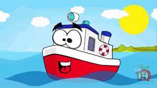 Un barco chiquitito ♫ canciones infantiles ♫ Español