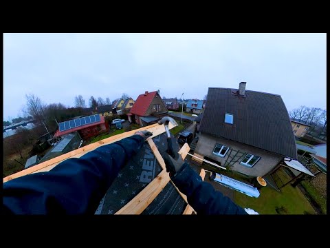 Alo töö vol.17 - Leedu eterniitkatuse ehitus (Facebook - Alo Ehitustööd)