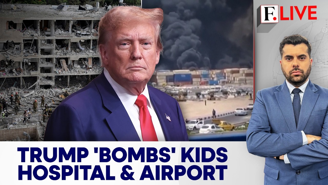 Iran Accuses US of Striking Cancer Hospital; Tehran Hits Bases, Vows More Attacks | Firstpost Live