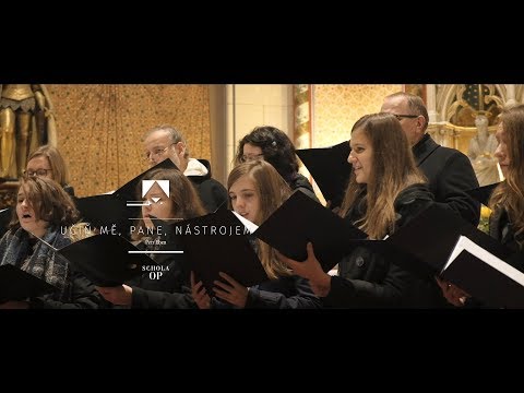 Petr Eben - Lord, make me an instrument of your peace | Schola OP | CZ, EN, FR, ES, DE sub