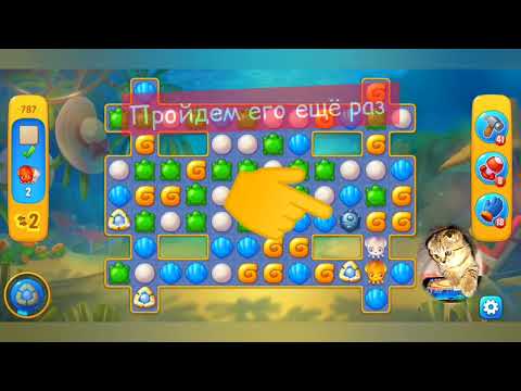 Fishdom 2022, no Boosters,  787   level  -  прохождение без бустеров,  787  уровень.