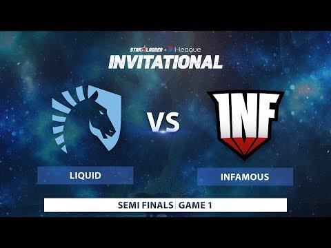 Liquid vs Infamous | Game 1 | Semi Finals | Starladder S4